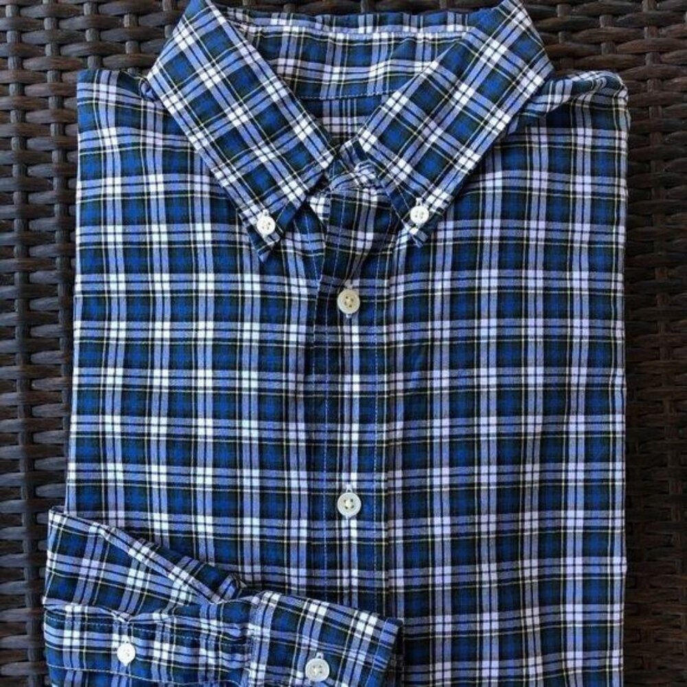 Jack Spade Button Down in Plaid